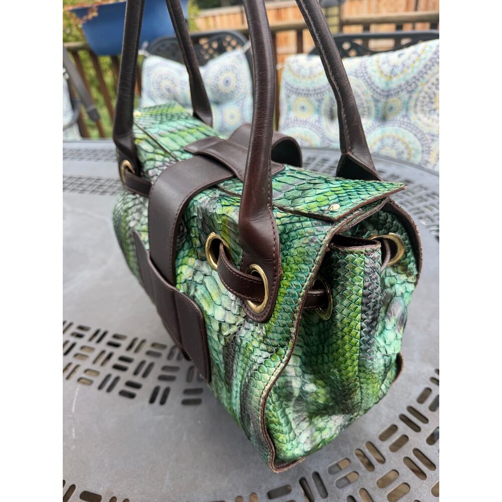 Jimmy Choo RARE Python Bag W/COA - Picture 7 of 12